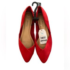 Time and Tru Red Flats